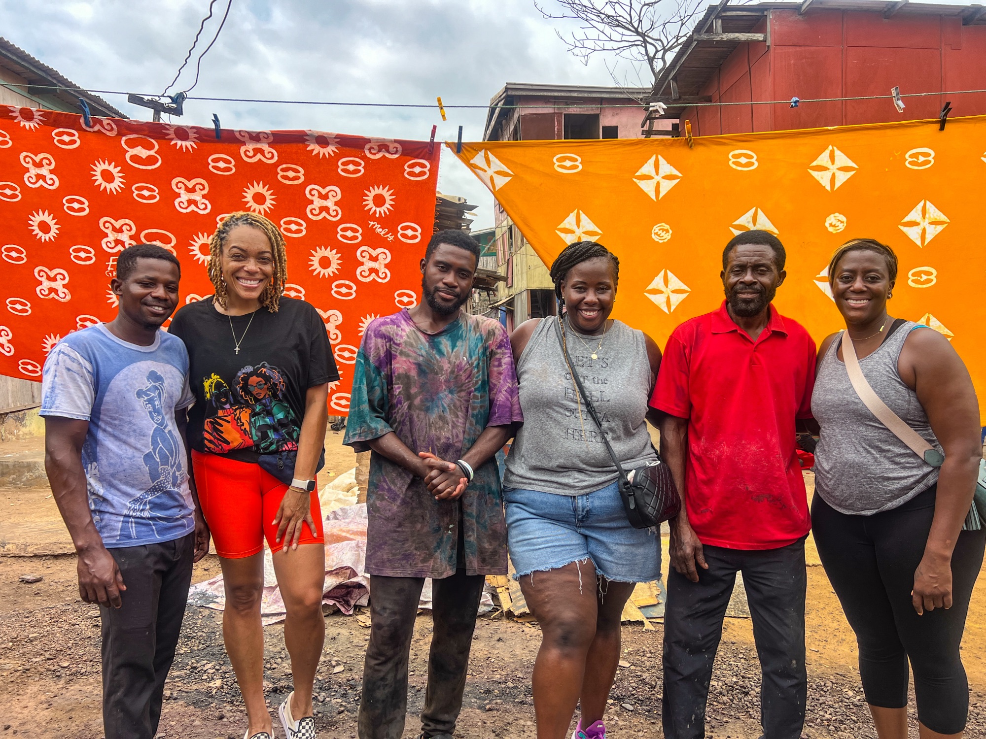 Batik making in Ghana